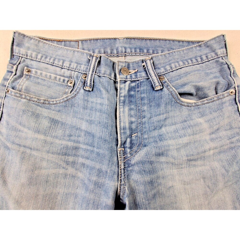 Levi’s 511 Jeans Men's 31x32 Light Wash Slim Fit Straight Leg Denim - Picture 3 of 11